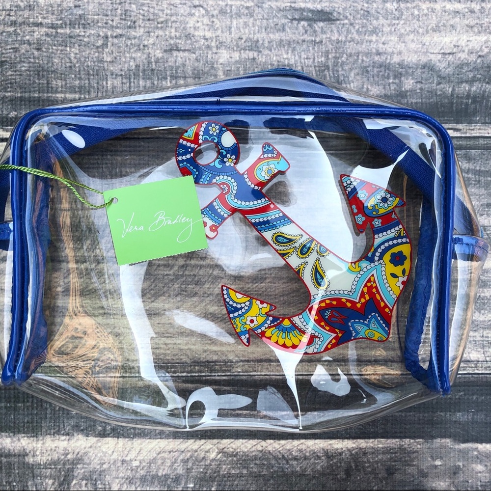 *****SOLD***NWT Vera Bradley Seashore Cosmetic Bag